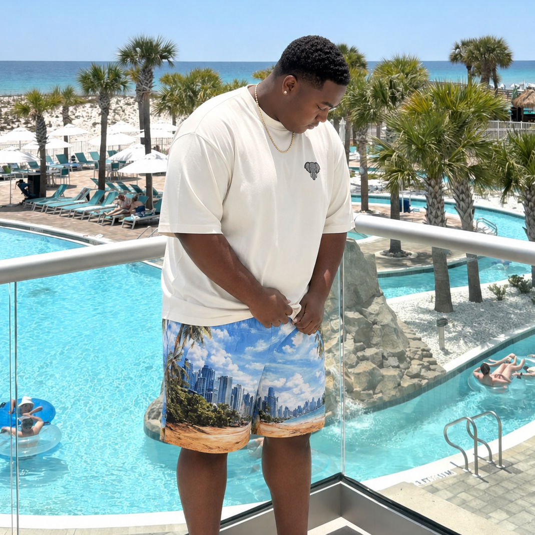 Beach City Shorts — Blue